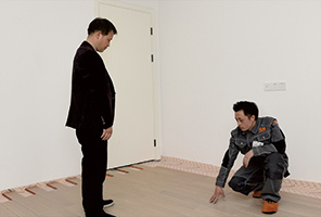 安装方案确认，试铺
