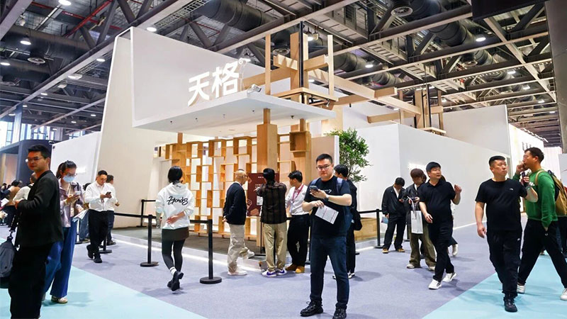 文化新表达 价值新演绎丨天格中国高端实木地板精彩亮相广州设计周