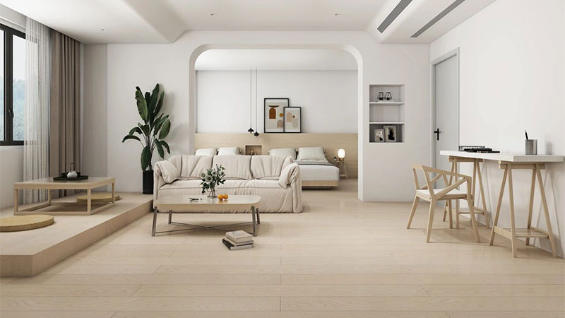 当2026最治愈的颜色遇上天格地板,瞬间明白什么是居家松弛感!