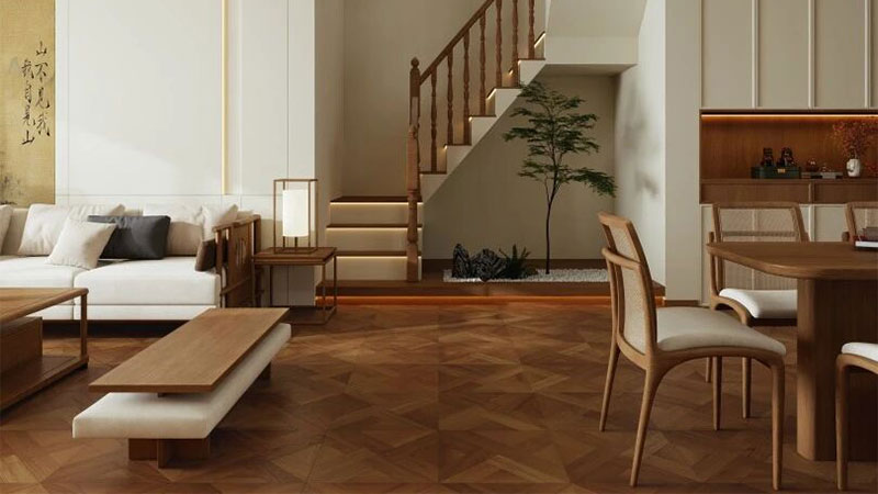 一整个爱住！天格地板这几款产品，唤醒了我的中式DNA!